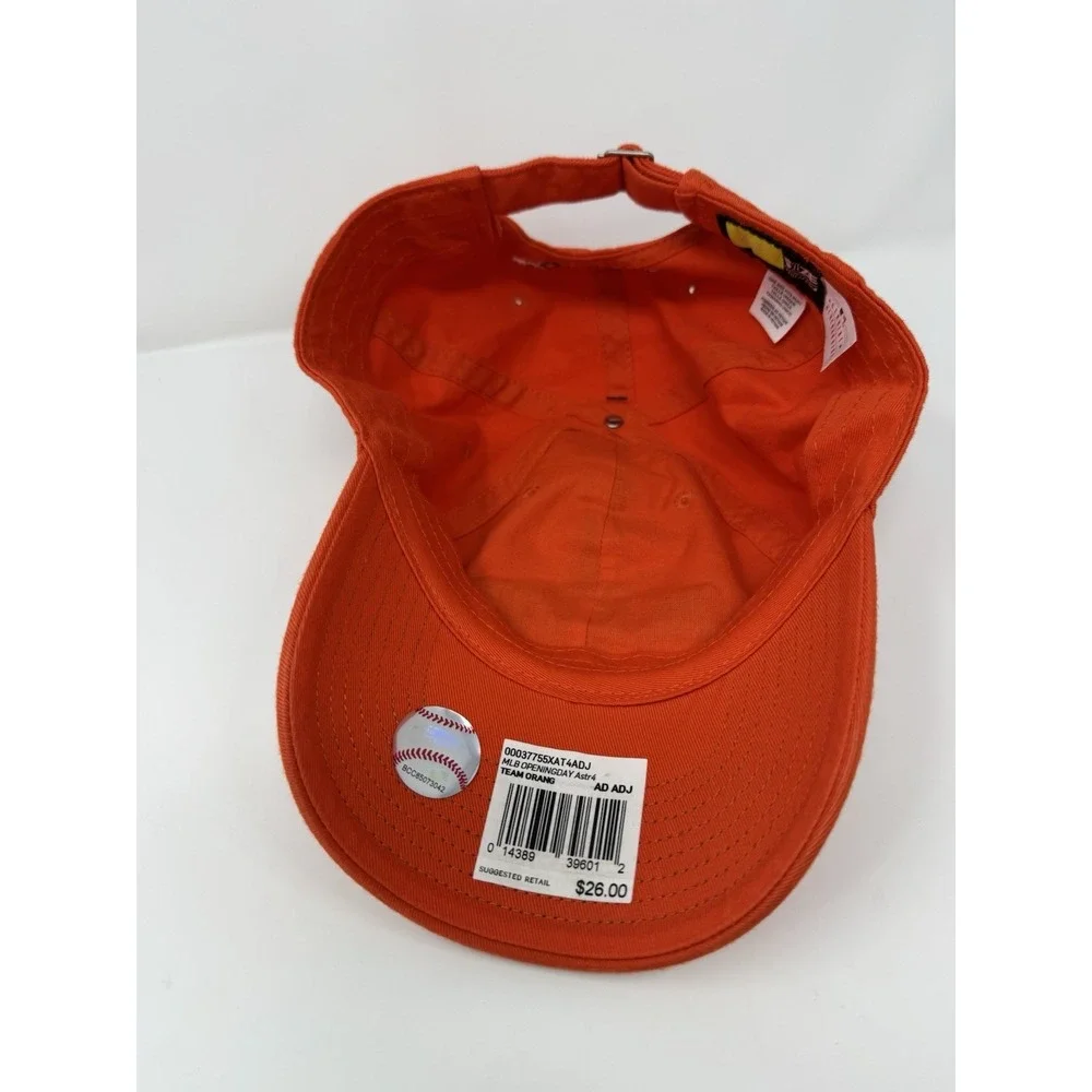 Nike Houston Astros Heritage86 Hat Adjustable Baseball Cap Orange Men MLB